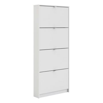 Pantofar alb cu deschidere înclinată Shoes – Tvilum