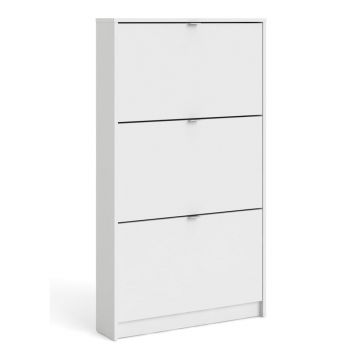 Pantofar alb cu deschidere înclinată Shoes – Tvilum
