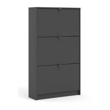 Pantofar gri cu deschidere înclinată Shoes – Tvilum