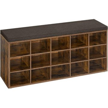 Bancuta pantofar Maro Vasagle 105x30x48 cm