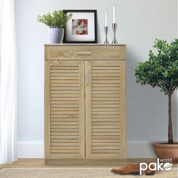 Dulap pantofi MDF Sante, 20 perechi, 80 x 37 x 123 cm