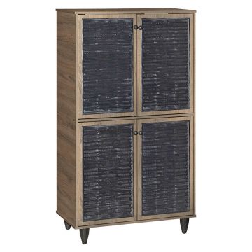 Dulap pantofi Ronan Nuc 105x35x66cm