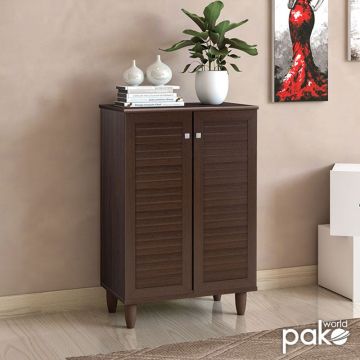 Dulap pantofi SANTΟ, 10 perechi, nuc, 60 x35 x 92 cm
