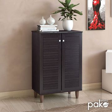 Dulap pantofi SANTI, 10 - 12 perechi, Nuc, 60 x 35 x 92 cm