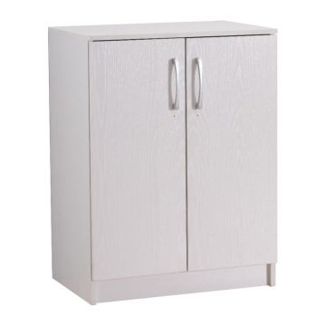 Dulap pantofi Shordo, Alb, 60x40x80 cm