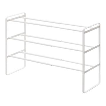 Pantofar ajustabil cu 3 etaje YAMAZAKI Maebashi, alb