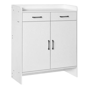 Pantofar Gazen, Pako World, 12 perechi, Alb, 80x33x100 cm