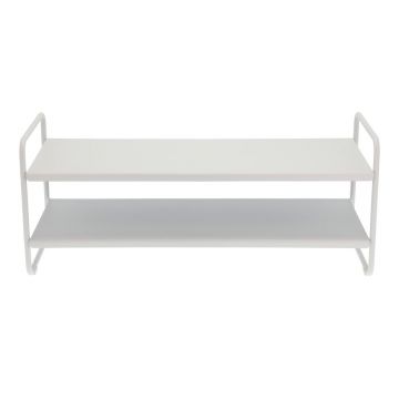 Pantofar gri deschis din oțel 33x33x80 cm A-Shoe – Zone