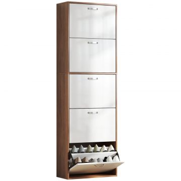 Dulap Pantofi 60 28 189 cm - 5 Sertare  Spatiu pentru 30 Perechi