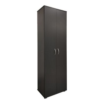 Dulap pantofi cu functie organizare Racka, Lemn, Diverse culori, 58x34x186 cm - Antracit