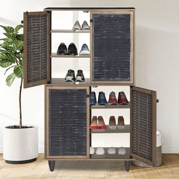 Dulap pantofi Ronan, 71x35x122 cm