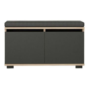 Pantofar DRAGO, nuc + negru, 80x35x42 cm