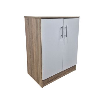 Pantofar for 6 pairs, Alb - Sonoma-Alb, 60x40x80 cm