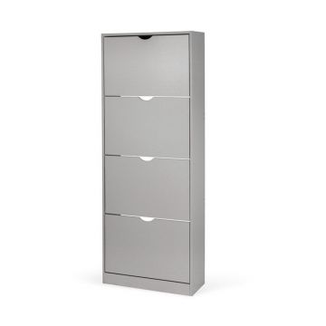 Pantofar gri cu deschidere Ã®nclinatÄ60x157x24 cm Stelo âu0080Bonami Essentials