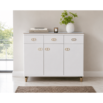 Pantofar MDF Daily  crem deschis 120x33x98 cm