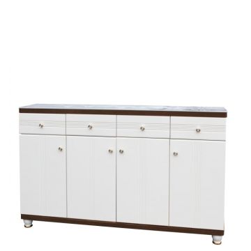 Pantofar MDF Vela crem deschis 160x33x100 cm