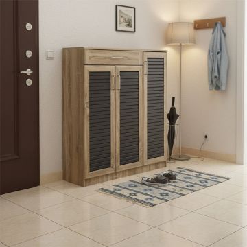 Pantofar, Sante, Stejar deschis, 120x37x123 cm