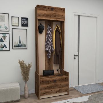 Cuier cu pantofar Enra Stand cu 2 Compartimente (diverse dimensiuni) - arsiv8