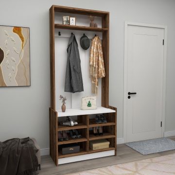 Cuier cu pantofar Enra Stand cu 2 Compartimente (diverse dimensiuni) - arsiv9