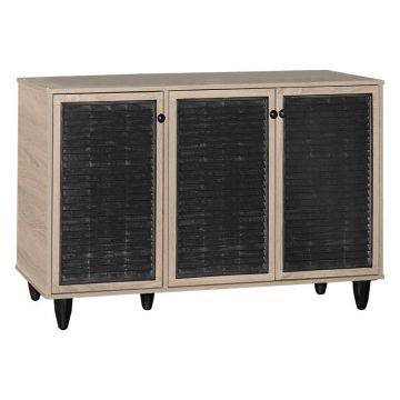 Dulap pantofi Ronan, 105x35x66 cm - Natural